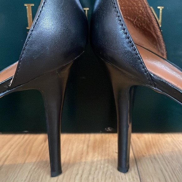 Ralph Lauren full leather high heel sandals - Picture 2 of 8